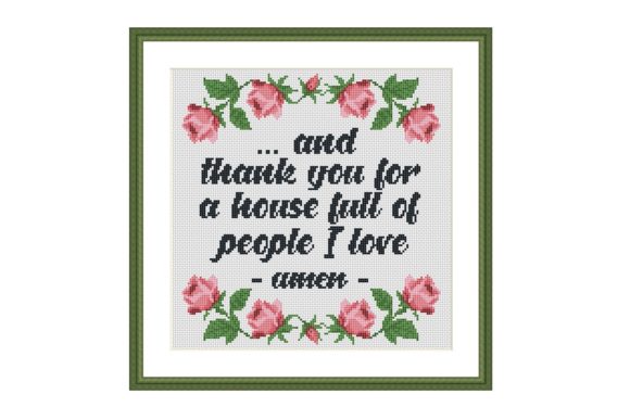 And Thank You Housewarming Cross Stitch Review
