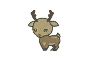 Baby Deer Cartoon Embroidery Review