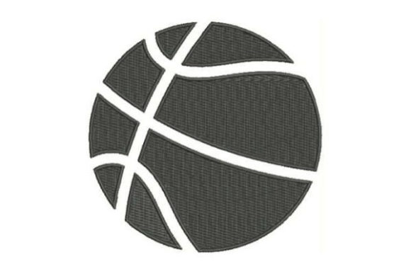 Basketball Embroidery for Seasonal Creations