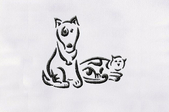 Cat Dog Outline Design Review