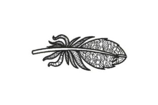 Feather Black Pattern Review for Handmade Gifts