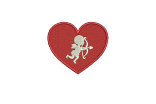 Heart Cupid Embroidery Review for Valentine's Projects