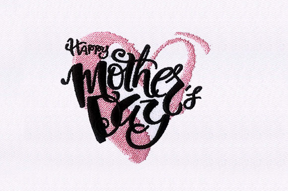Heart Mothers Day Embroidery Review