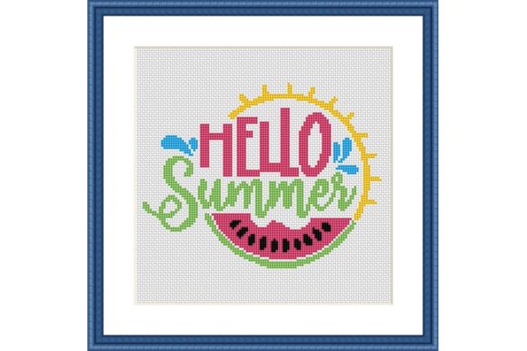 Hello Summer Colorful Cross Stitch Review