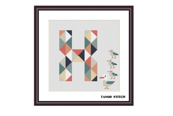 Letter X and Seagull Family Cross Stitch Review