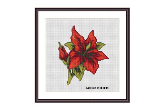 Lily Cross Stitch Pattern Flower Xstitch Review