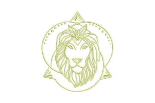 Linework Lion Embroidery Review for Boutique Sweatshirts