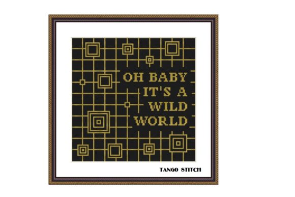 Oh Baby Funny Geometric Cross Stitch Review