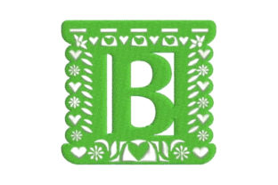 Papel Picado Alphabet B Embroidery Design Review