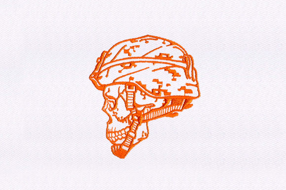Skull Soldier Embroidery Review