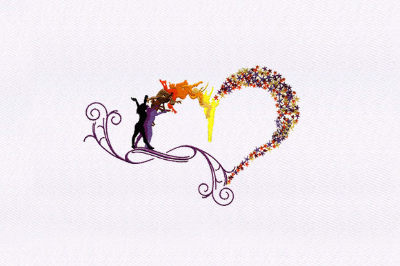 Starry Heart Embroidery Design Review