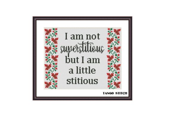 Stitious Funny Sarcastic Cross Stitch Review